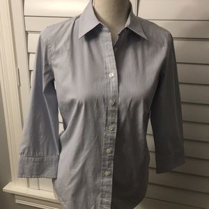 J Crew Fitted Shirt, Size Small